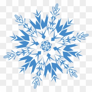 Clipart Snowflake Black And White Download - Transparent Background Snowflake Clipart