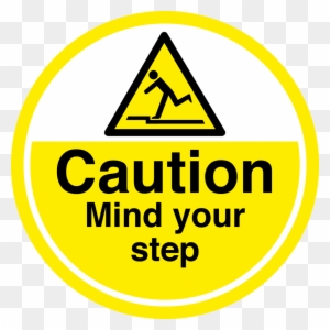 Leighton Asia - Mind The Step Sign - Free Transparent PNG Clipart ...
