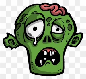 The - Png Zombie Face Cartoon