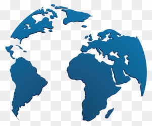Earth Globe World Map - Vector Earth Hd Png