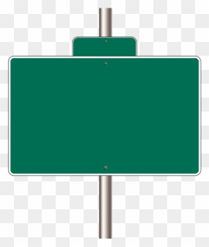 Blank Street Sign Template Banner Png Free Transparent Png Clipart ...