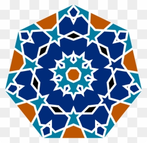 Islamic Geometric Tile By @gdj, Inspired And Derived - Islamic Geometric Patterns Vector