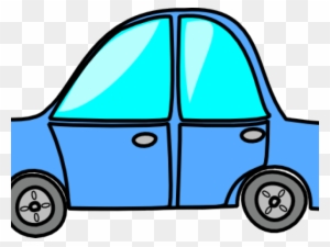 Blue Car Clipart Blue Thing - Car Animated