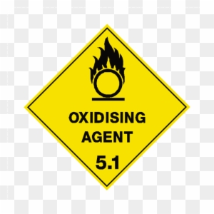 Oxidising Agent 5 1 Label Safety Label Co Uk Safety - Class 5 Label