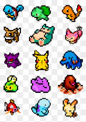 Pokemon Pixel Art Pokemon Art Pixel Pokemon - Pokemons Em 8 Bits