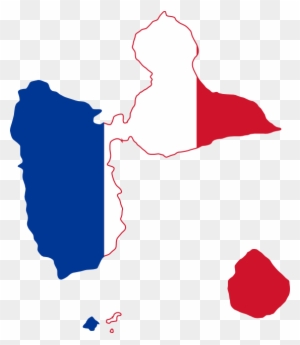 Guadeloupe Flag Guadeloupe Flag Map Guadeloupe Flag - Map Of Guadeloupe In France