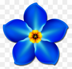 Just Click On The Button To The Left And Download Your - Forget Me Not Flower Transparent