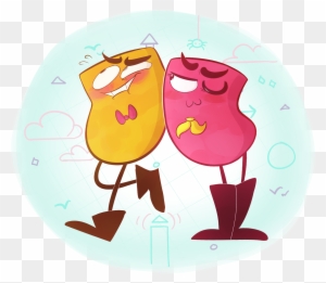 Scribbles And Dipples The New Video Game Icons By Mikky-be - Snipperclips Plus Fanart