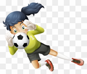 Cricket Clipart Playing 214 Classroom - Girl Soccer Goalie Clipart