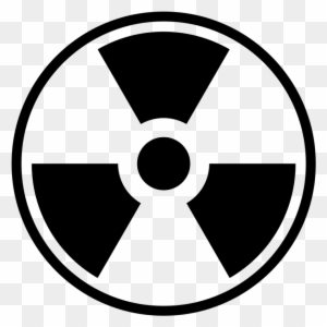 Radon Testing - Radiation Symbol Black And White - Free Transparent PNG
