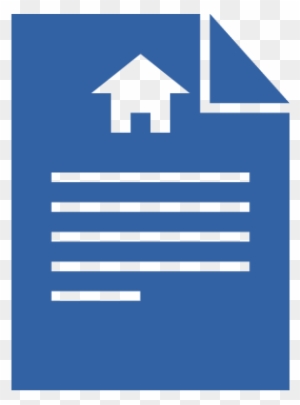 Home Inspection Icon - Document File Format