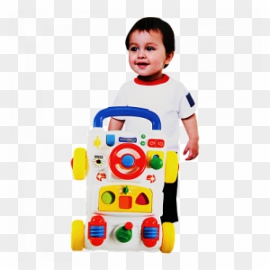 Fivestar Toys Learning Walker With Instrument Sounds - Small World Toys Neurosmith - Learning Activity Walker