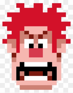 Wreck It Ralph Pixel Head Filmoa Wreck It Ralph Pixels - Sonic The Hedgehog Movie Logo