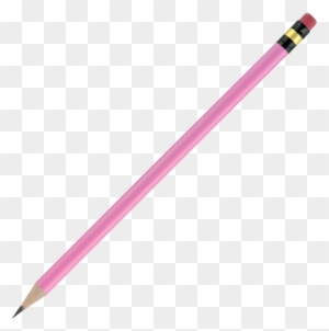Pearlescent Wooden Pencil- Pink - Ballpoint Pen