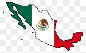 I Could Build My Own Landforms - Outline Of Mexico Flag