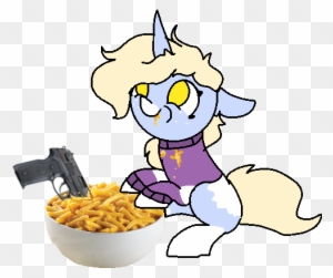 Nootaz, Cheese, Foal, Food, Gun, Gun In Food, Handgun, - Food