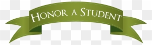 Honor A Student - Ribbon Banner Png