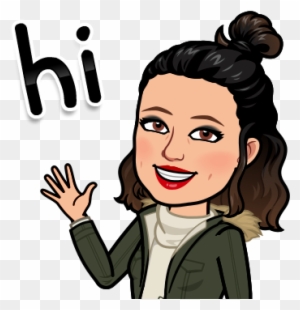 Rosemary Gutierrez // Graphic Designer - Bitmoji Hi - Free Transparent PNG Clipart Images Download