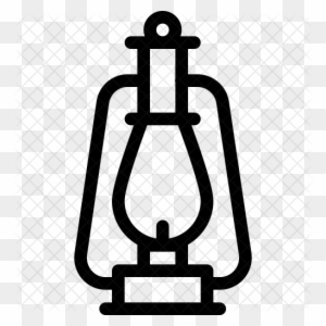 Kerosene Lamp Icon - Lantern