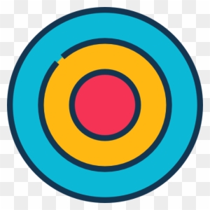 Scalable Vector Graphics Target Archery Icon - Shooting Sports