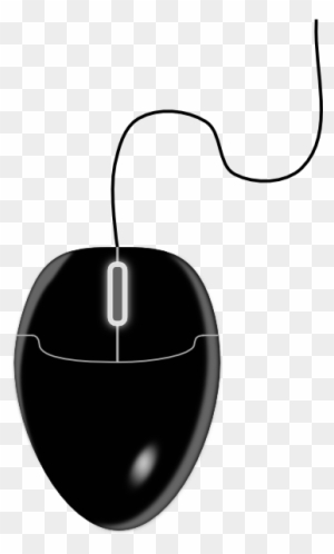 Black Mouse Clip Art - Computer Mouse Vector Png