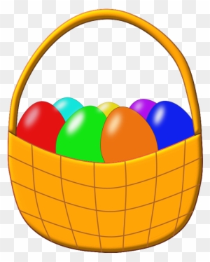 Holi Clip Art Download - Cute Easter Basket Clipart