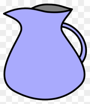Clipart Of Jug Pitcher Clip Art At Clker Com Vector - Crow And The Pitcher