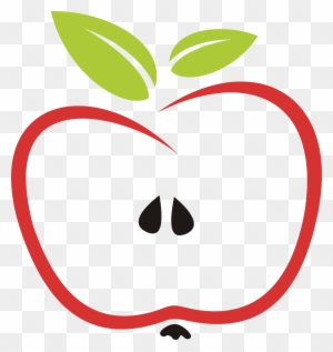 Leaf Of Apple Clipart Clip Art - Stylized Apple