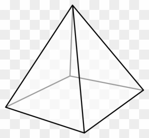 Pyramid Transparent - Square Pyramid