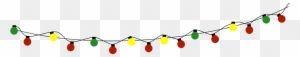 Christmas Bulb String Free Vector Graphic On Pixabay - Christmas String Lights Clipart