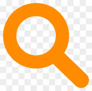 Search Icon Orange Clip Art - Search Icon Png Orange