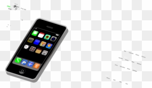 Smart Phone Clipart Smartphone Clip Art At Clker Vector - Clip Art Smart Phone
