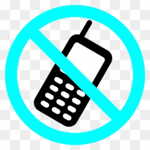 No Cell Phone Clipart Free - No Mobile Phones Sign