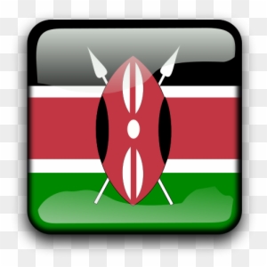 Flag Of Kenya Clipart, Vector Clip Art Online, Royalty - Kenya Flag