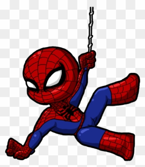 Spider-man Clipart Spiderman Web - Spiderman Cartoon Drawing