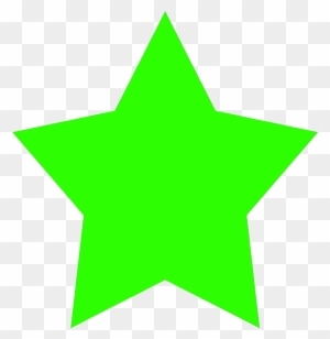 Star - Green Star Clipart