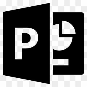Microsoft Powerpoint Logo Black And White
