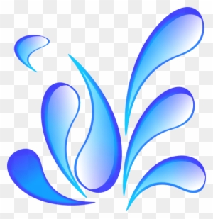 Most Interesting Water Drops Clipart Large Blue Clip - Clip Art Water Drops