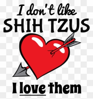 I Don't Like Shih Tzus I Love - Yourself. People Won't Like You Any Beach Towel