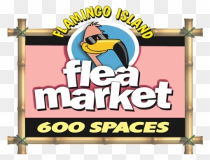 Pin Flea Market Clipart - Flamingo Island Flea Market