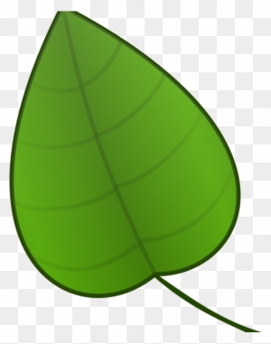 Green Leaves Clipart Free Vector And Clip Art Inspiration - Cartoon Leaf