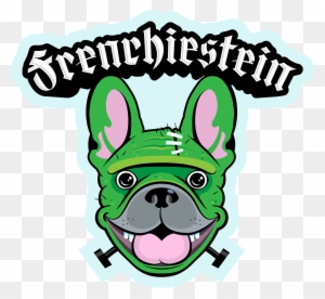 Frenchiestein French Bulldog Monster Graphic - Dog Catches Something
