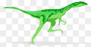 Green, Dino, Color, Running, Dinosaur, Animal, Fast - Running Dinosaur