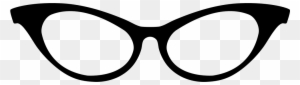Png File Svg - Cat Eye Glasses Icon
