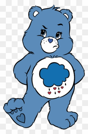 sad bear care bear