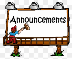 Announcements Billboard - Domain Is For Sale @clipartmax.com