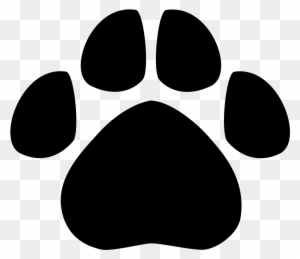 Leopard Bear Tiger Dog Animal Track - Tiger Paw Clip Art