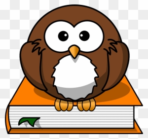 Wise Owl Clip Art At Clker - Cartoon Owl