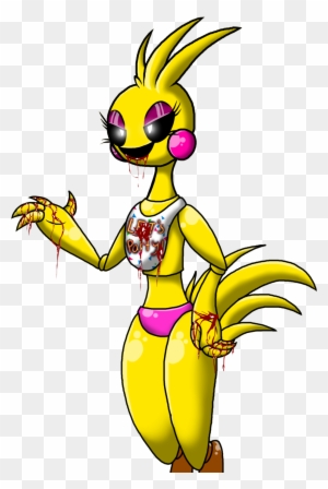 Toy Chica W O Beak By Ask Nightmare Edgur Drawing Free