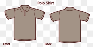 Polo Shirt Plain Grey